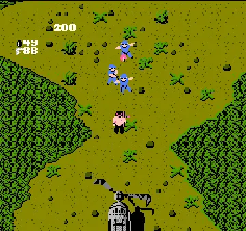 Ikari Warriors (USA) (Rev 1) screen shot game playing